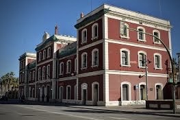 Historic Renfe train station in Mataró, connecting travelers to Barcelona