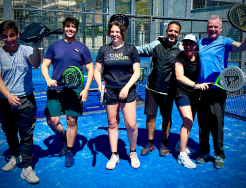 Group Photo at Bee-Padel Training Camp – Happy Players with Top Padel Coaches